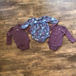 Simply Southern Paisley Print Onesie